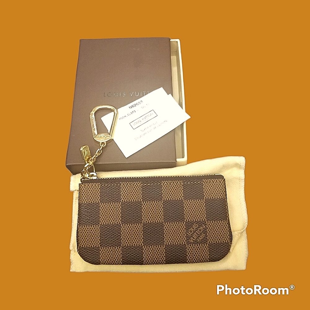 LEATHER KEY RING Louis Vuitton